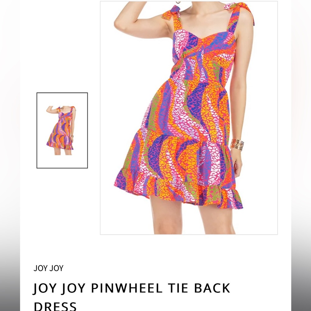 JoyJoy tie back dress